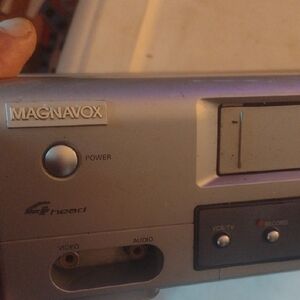 Magnavox Silver VCR Player